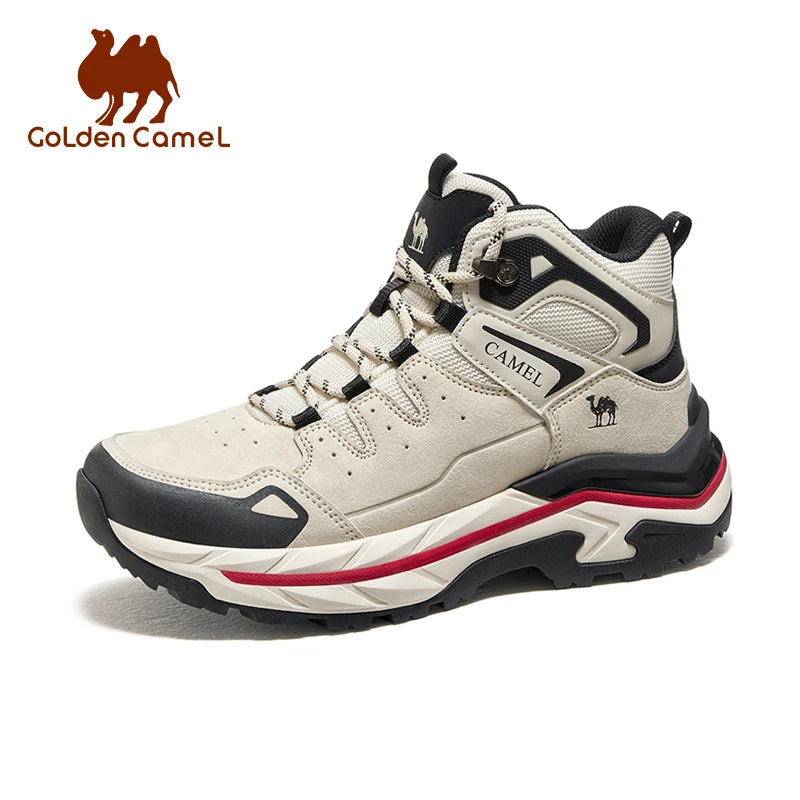Golden Camel Outdoor High-top Hiking Shoes 2026 Winter Men Women Wear-resistant Non-slip Climbing Boots Thick-soled Sports Shoes