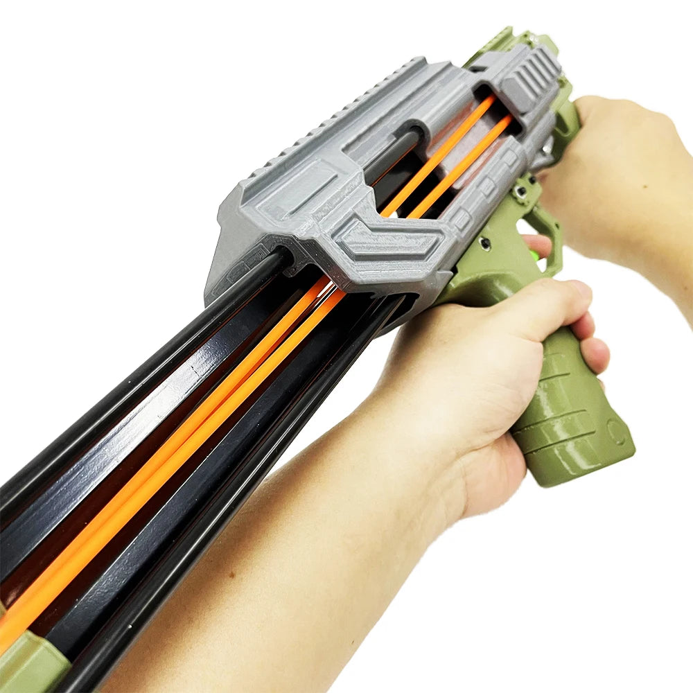Multi Functional Arrow Launch Slingshot, Automatic-Fire Trigger Slingshot, Heavy Duty Continuous Launch Catapult